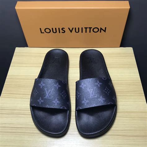 lv slippers for men|louis vuitton men sandals.